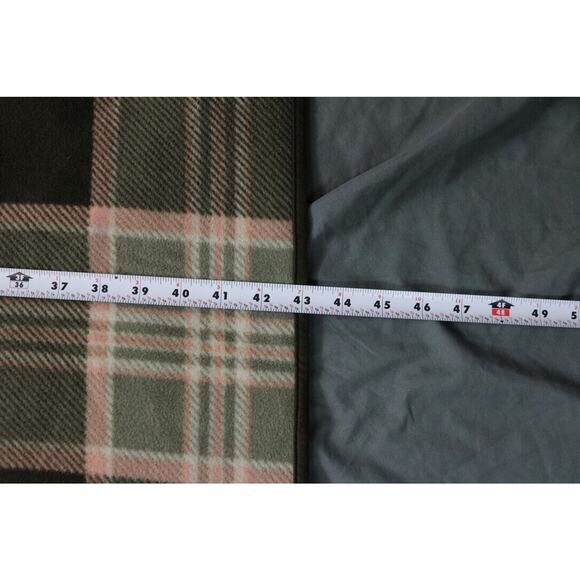 Woolrich Womens Poncho One Size Plaid Tall Unica Reversible - Picture 6 of 7